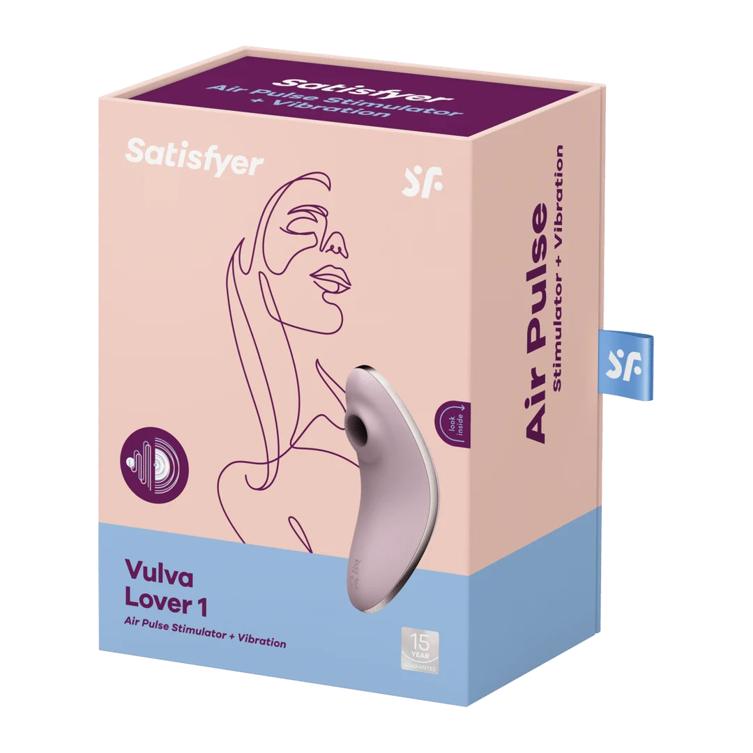Satisfyer luchtdruk vibrator – Dubbele vibrator – Vulva Lover 1 - Dubbele Luchtpulsvibrator Satisfyer - Afbeelding 1