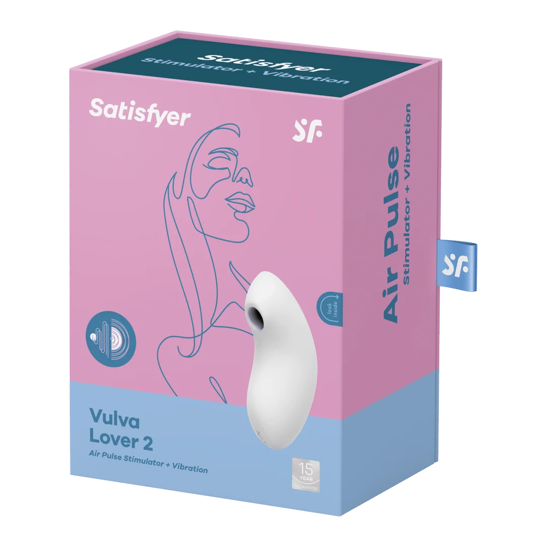 4018638-2 Satisfyer luchtdruk vibrator – Dubbele vibrator – Vulva Lover 2 - Dubbele Luchtdruk Vibrator Satisfyer - Afbeelding 1