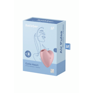 Satisfyer luchtdruk vibrator – Clitoris stimulator – Cutie Heart - Air Pulse Stimulator en Vibratie - Licht Satisfyer