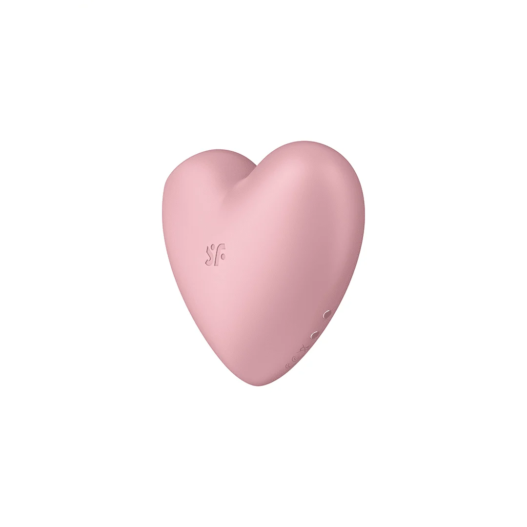 Satisfyer luchtdruk vibrator – Clitoris stimulator – Cutie Heart - Air Pulse Stimulator en Vibratie - Licht Satisfyer - Afbeelding 3