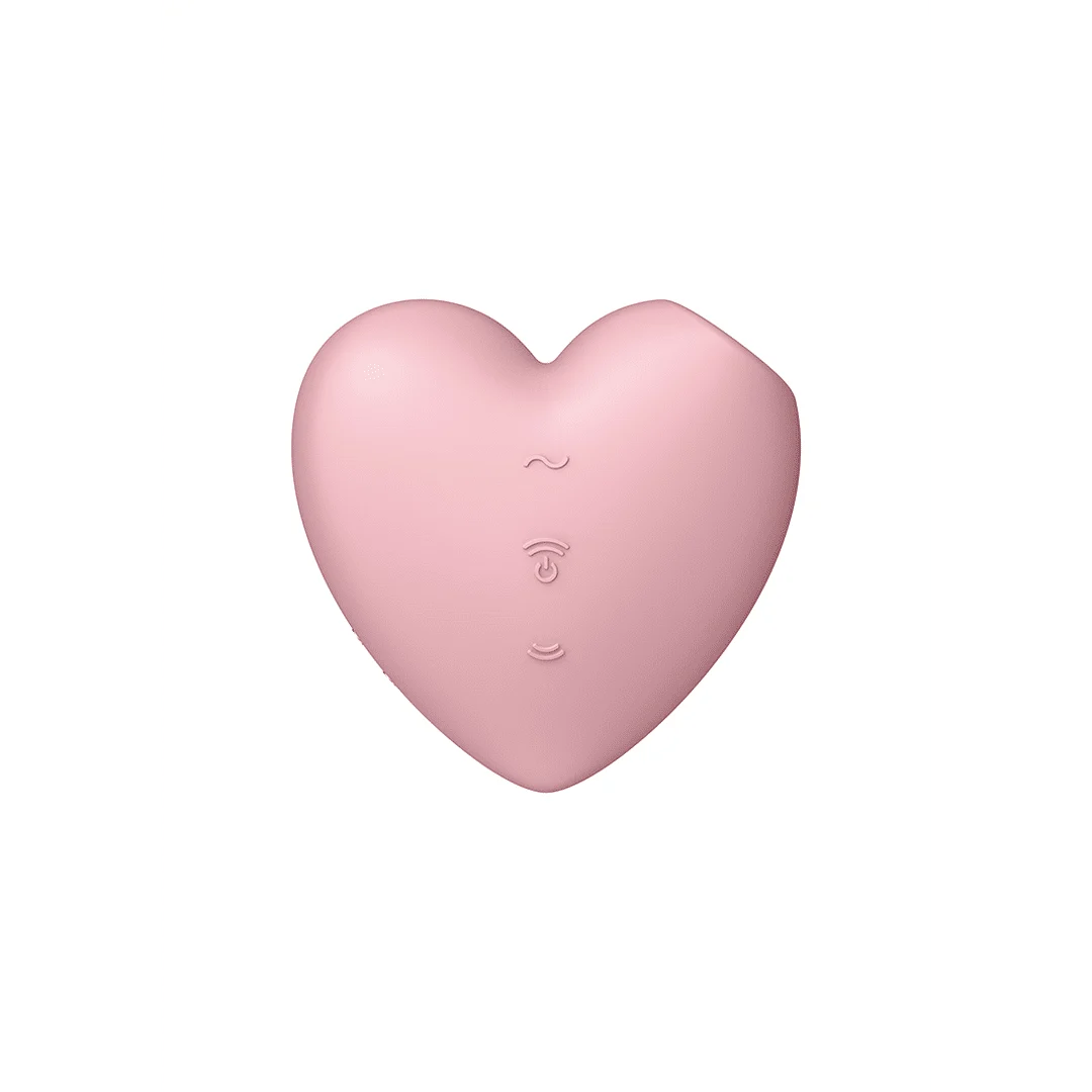 Satisfyer luchtdruk vibrator – Clitoris stimulator – Cutie Heart - Air Pulse Stimulator en Vibratie - Licht Satisfyer - Afbeelding 4