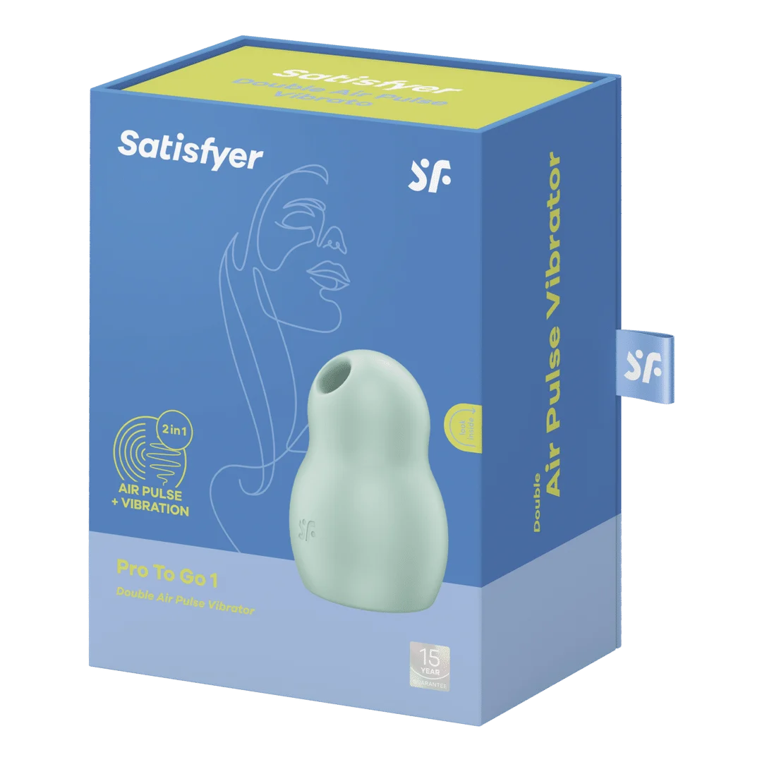 Satisfyer Vibratore ad aria con 11 modalità di onde di pressione – Pro To Go 1 - immagine 6