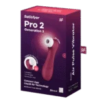 Satisfyer Pro 2 Generation 3 avec Liquid Air et l’application Connect, noir