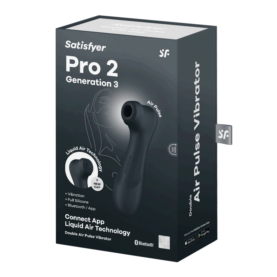 Satisfyer Pro 2 Generation 3 avec Liquid Air et l’application Connect, noir – Image 7
