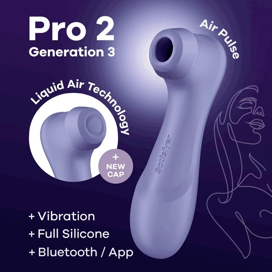 Satisfyer Pro 2 Generation 3 avec Liquid Air et l’application Connect, noir – Image 18