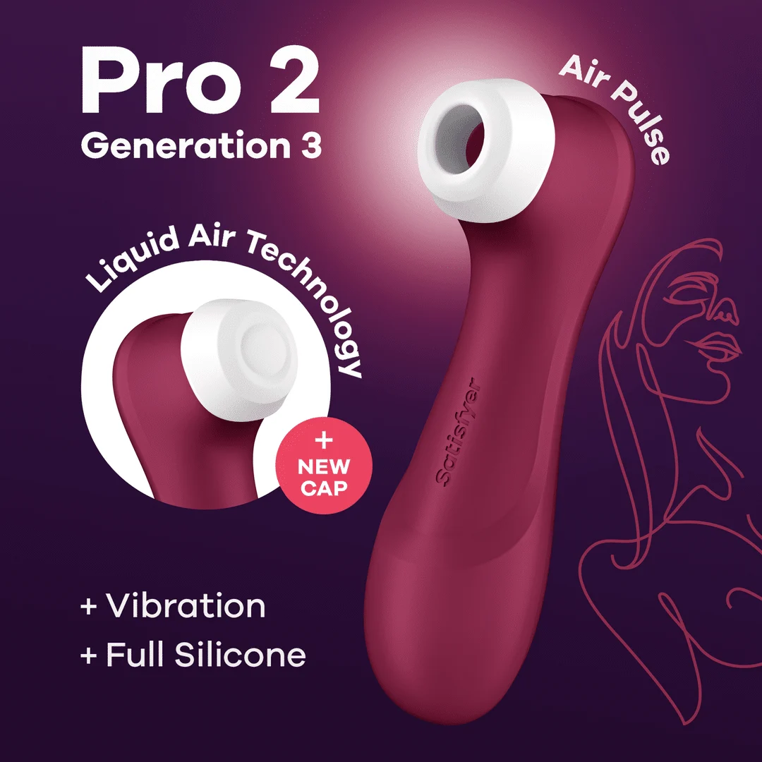 Satisfyer Pro 2 Generation 3 Liquid Air noir – Image 6