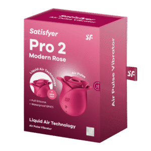 Satisfyer luchtdruk vibrator – Clitoris stimulator – Pro 2 - Modern Rose - Air Pulse Vibrator Satisfyer