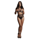 Lingerie set met netdetails en key‑hole voor sexy curvy silhouet – LIN - Afbeelding 34