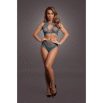 Lingerie set met netdetails en key‑hole voor sexy curvy silhouet – LIN - Afbeelding 28