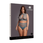 Lingerie set met netdetails en key‑hole voor sexy curvy silhouet – LIN - Afbeelding 7