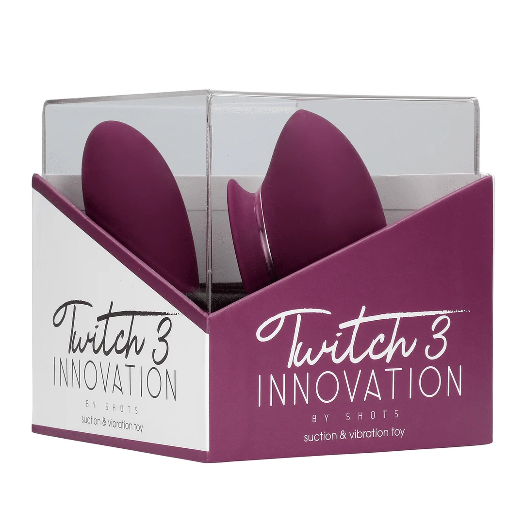 Luchtdruk vibrator – Flapper tong stimulator – Twitch 3 - Oplaadbare Vibrator en Suction/ Innovation by Shots - Afbeelding 13