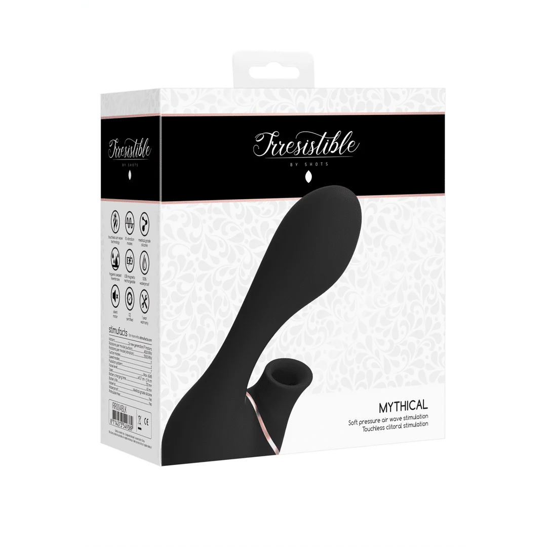 Luchtdruk vibrator – G-spot vibrator – Mythical - Air Pulse Vibrator Irresistible by Shots - Afbeelding 1
