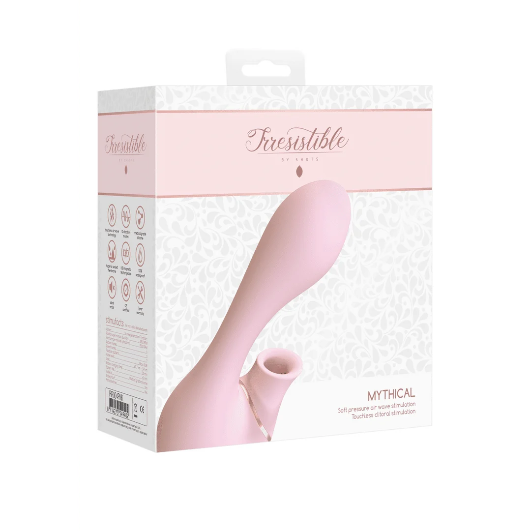 Luchtdruk vibrator – G-spot vibrator – Mythical - Air Pulse Vibrator Irresistible by Shots - Afbeelding 7