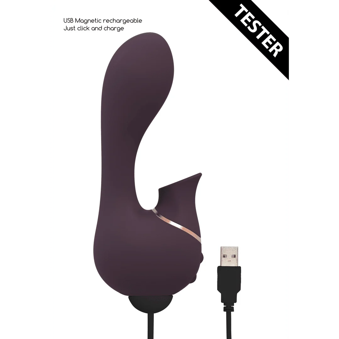 Luchtdruk vibrator – G-spot vibrator – Mythical - Air Pulse Vibrator Irresistible by Shots - Afbeelding 22