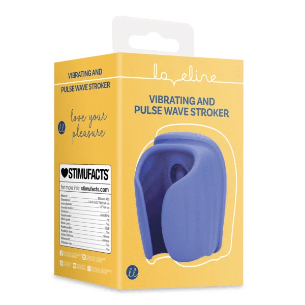 Vibrador de pressão de ar – Estimulador do clítoris – Estimulador vibratório e Pulse Wave - Midnight Hour Loveline by Shots