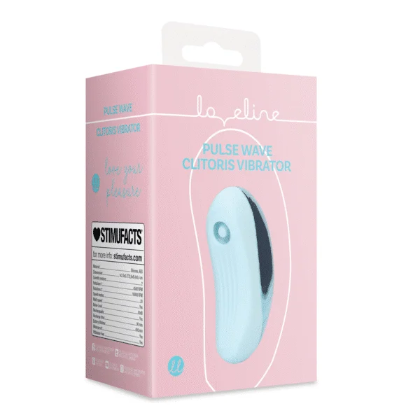 Vibrador de pressão de ar – Estimulador do clítoris – Vibrador Pulse Wave para o clítoris - Arctic Loveline by Shots