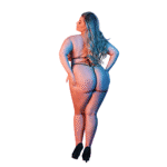 Strappy lingerie set met open cups voor verleidelijke look – Exposed by Magic Silk - Afbeelding 3