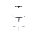 Strappy lingerie set met open cups voor verleidelijke look – Exposed by Magic Silk - Afbeelding 11