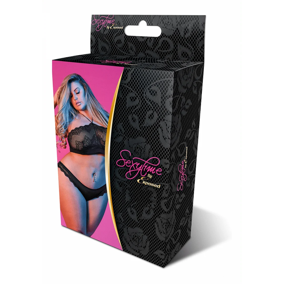 Magic Silk Bandeau Set mit Neckholder Trägern – Bild 1