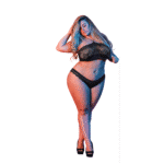 Lingerie set met halter en kant voor een romantische look – Exposed by Magic Silk - Afbeelding 2