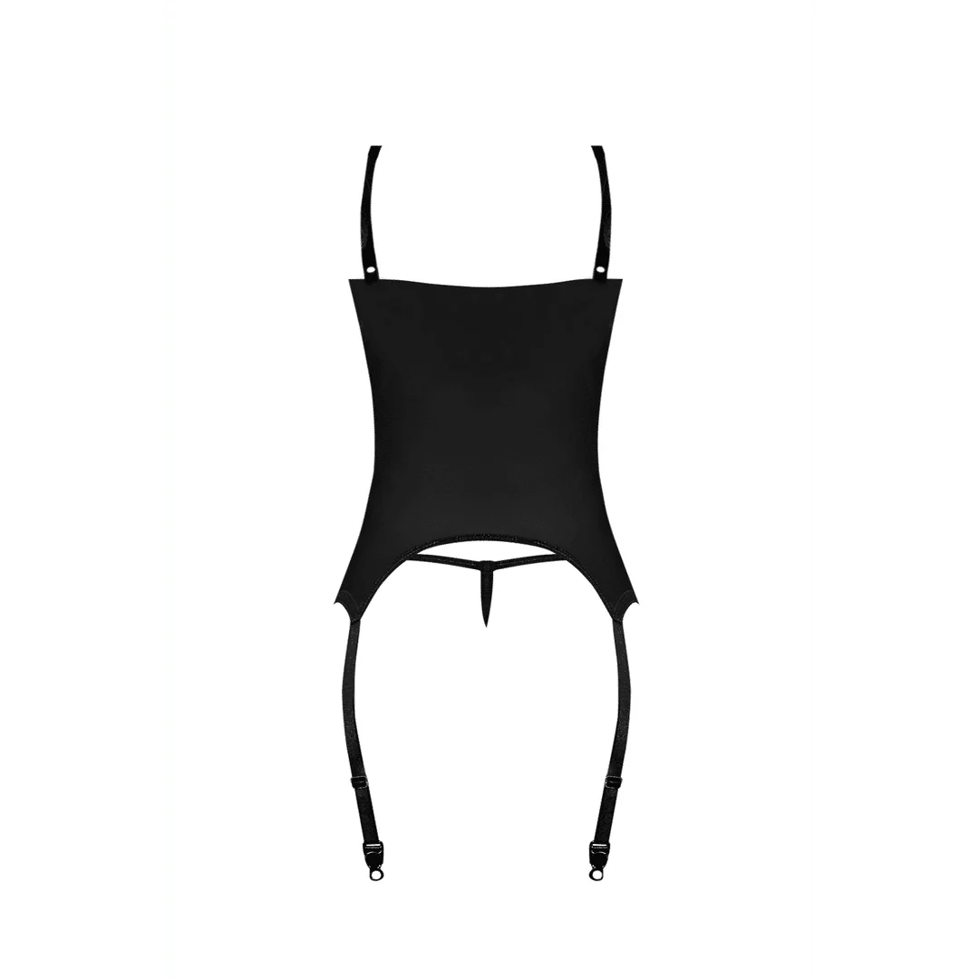 Spitzen Strapsset mit romantischem Look für kurvige Silhouetten, Exposed – Bild 11