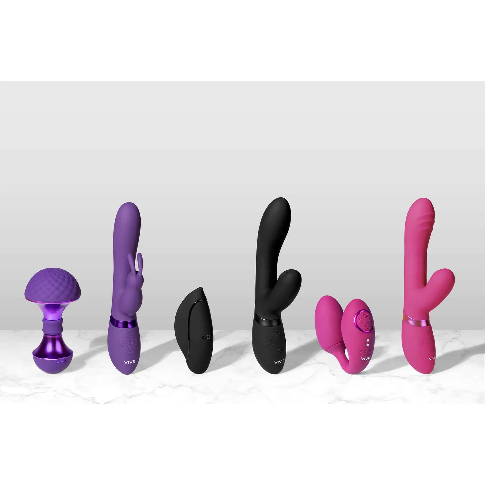 G-spot vibrator met vingerbewegingsfunctie – Tester VIVE by Shots - Afbeelding 5