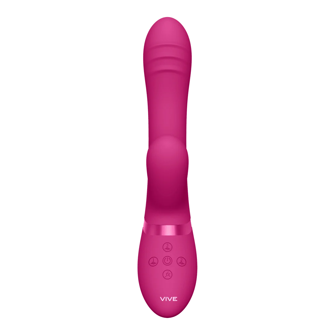 G-spot vibrator met vingerbewegingsfunctie – Tester VIVE by Shots - Afbeelding 2