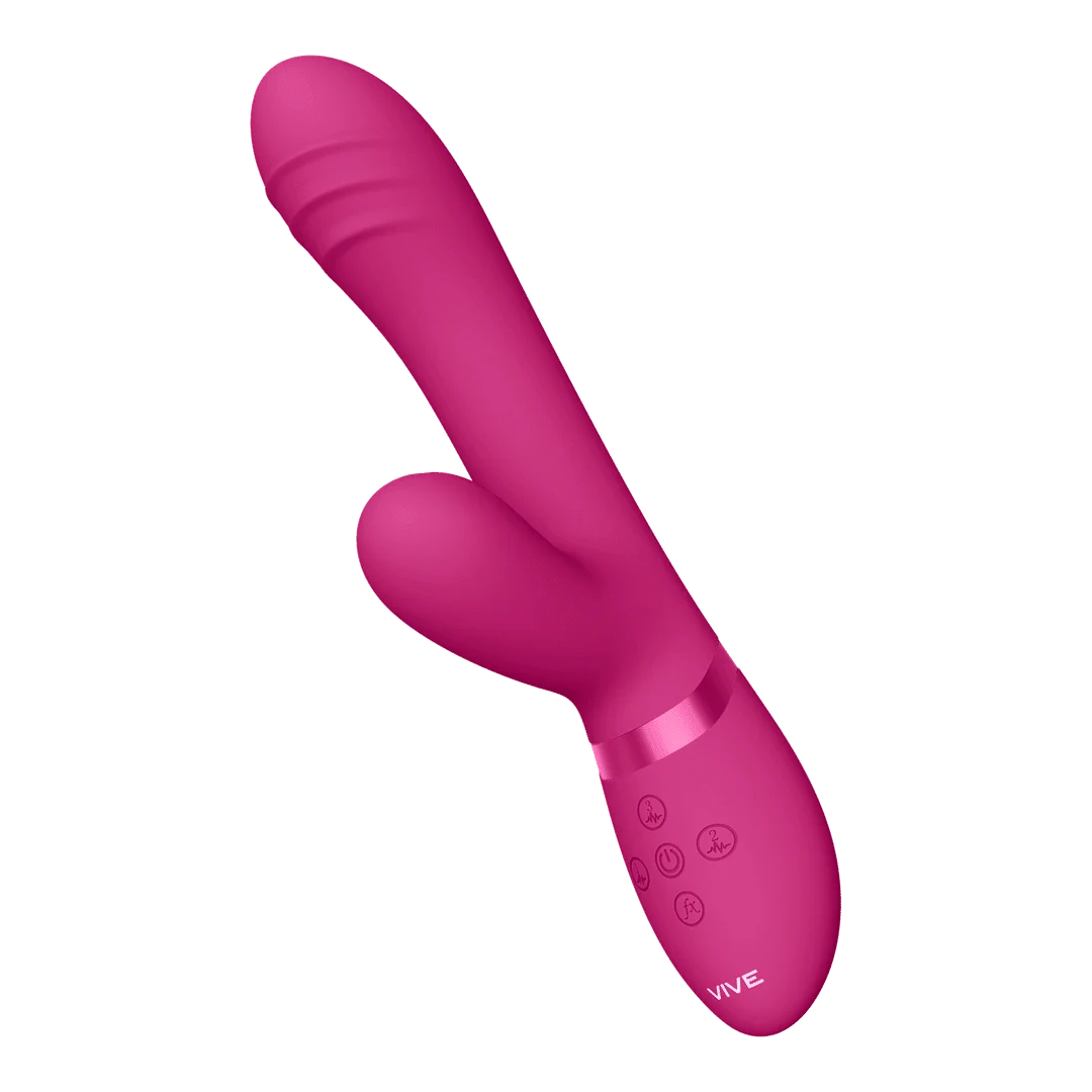 G-spot vibrator met vingerbewegingsfunctie – Tester VIVE by Shots - Afbeelding 3