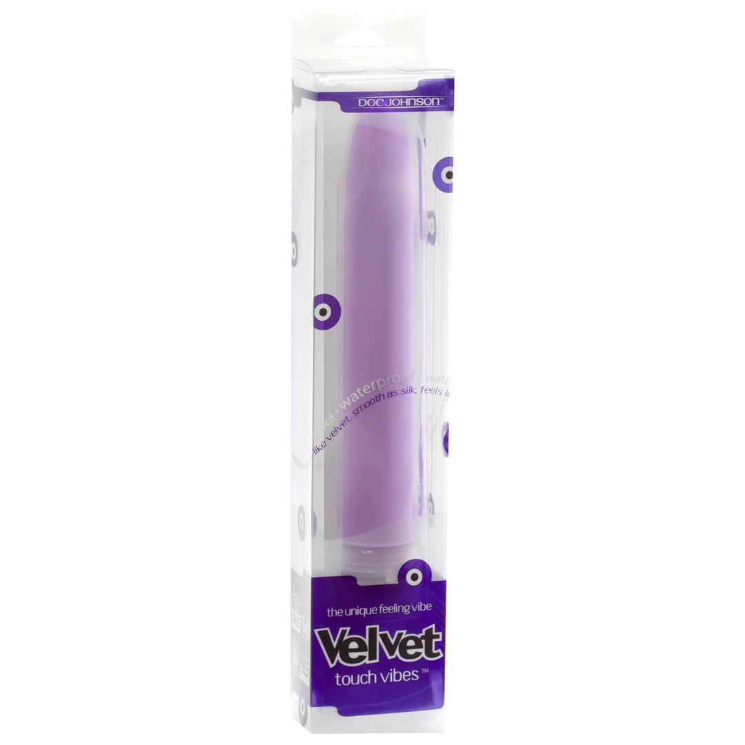 Doc Johnson Velvet Touch Vibe in lavendel - Afbeelding 1
