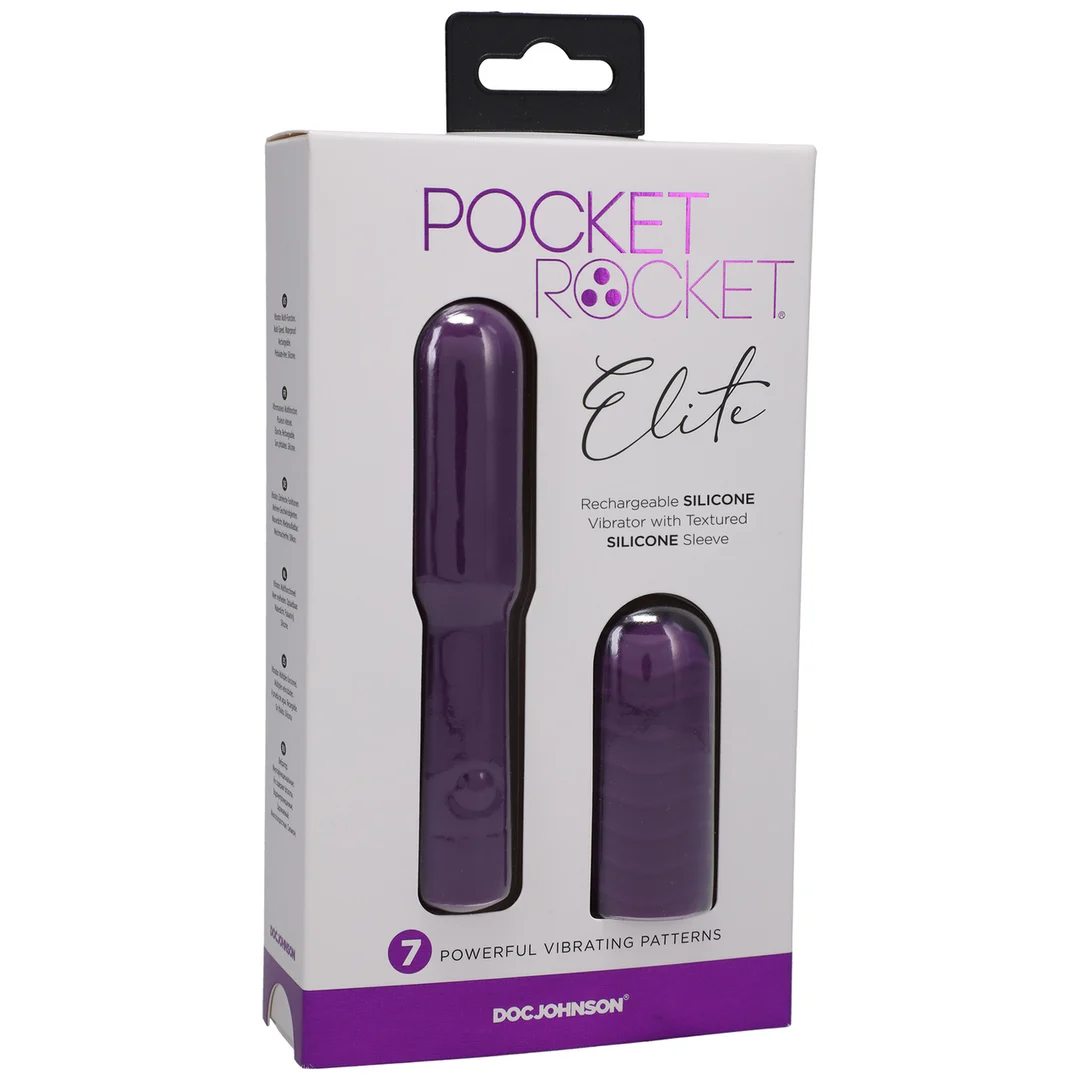 Mini wibrator Doc Johnson Pocket Rocket Elite - obrazek 1