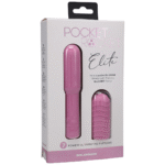 mini vibrator – oplaadbaar – Pocket Rocket Elite (roze) Doc Johnson