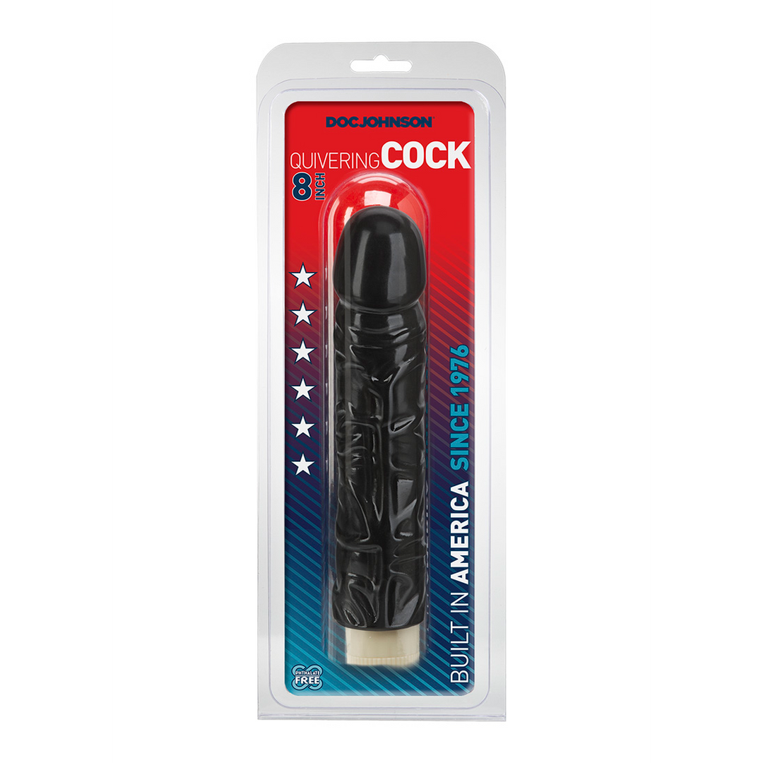0418-03-CD-2 Realistische vibrator met meerdere snelheden – Trillende Cock Doc Johnson - Afbeelding 1