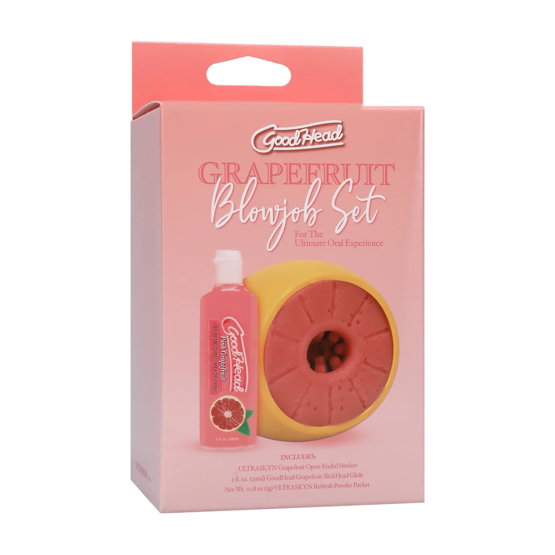 Doc Johnson Grapefruit Blowjob Set