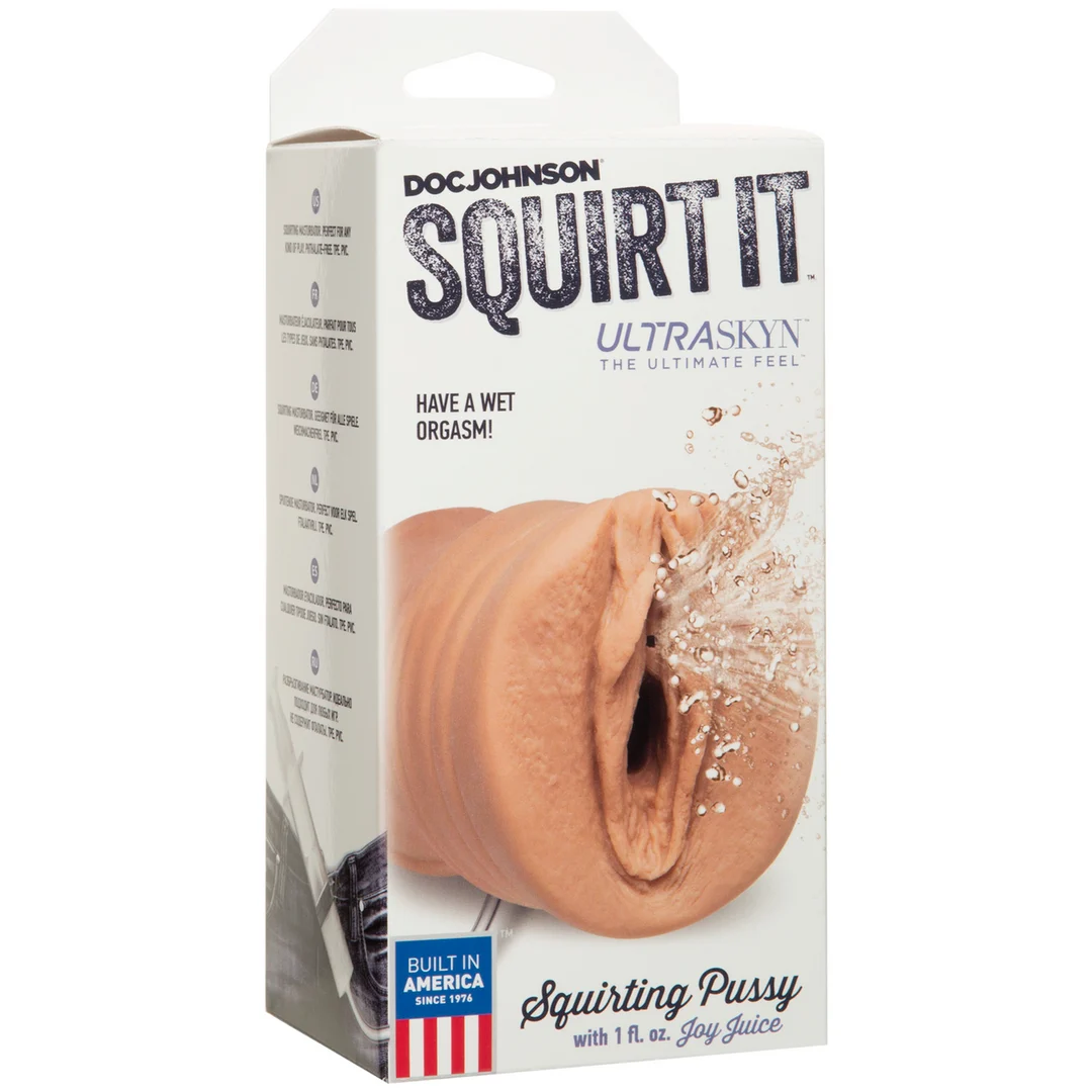 Vagina masturbator met spuitfunctie – Squirting Pussy - Afbeelding 1