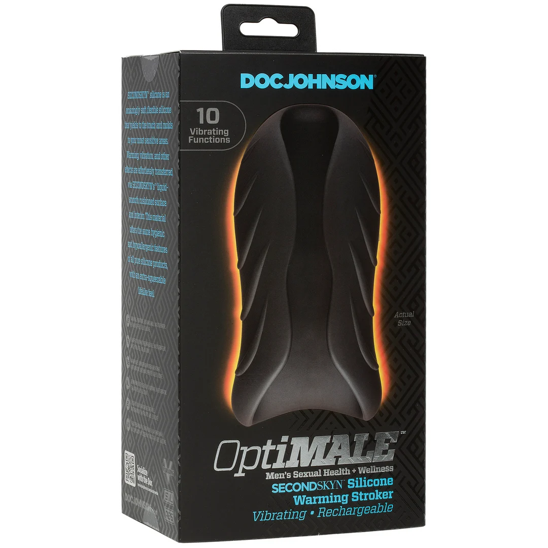 Doc Johnson vibrerende verwarmende silicone stroker