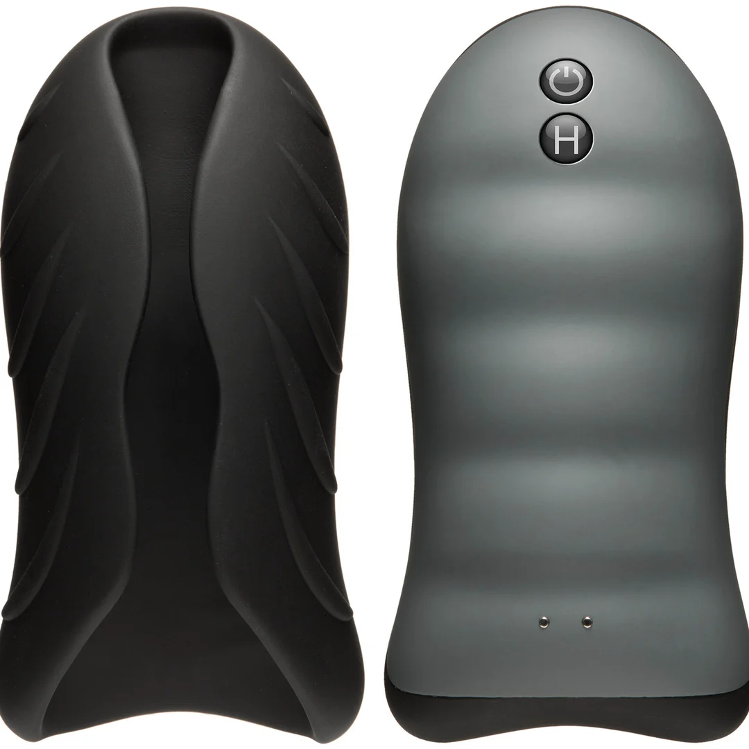 Stroker vibrant et chauffant en silicone Doc Johnson – Image 4