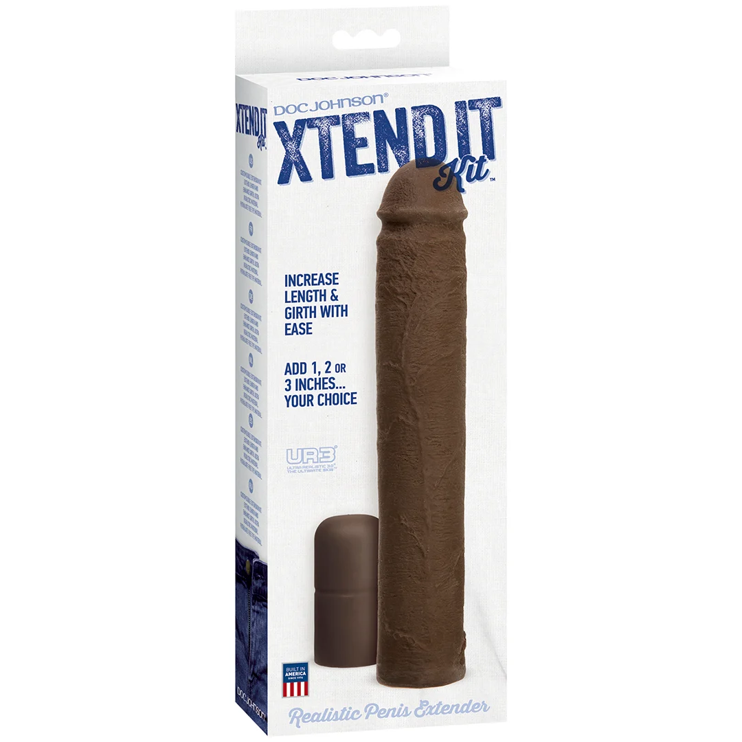 Nakładka na penisa z regulowanym przedłużeniem – Xtend It Kit - obrazek 1