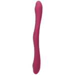 Duo vibrator met 10 standen – Duet - Dubbel Eind Vibrator met Draadloze Afstandsbediening - Berry - Afbeelding 2