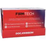 Niet-vibrerende cockring met asymmetrisch haak-en-lus ontwerp – 4 Pack Display - Afbeelding 3