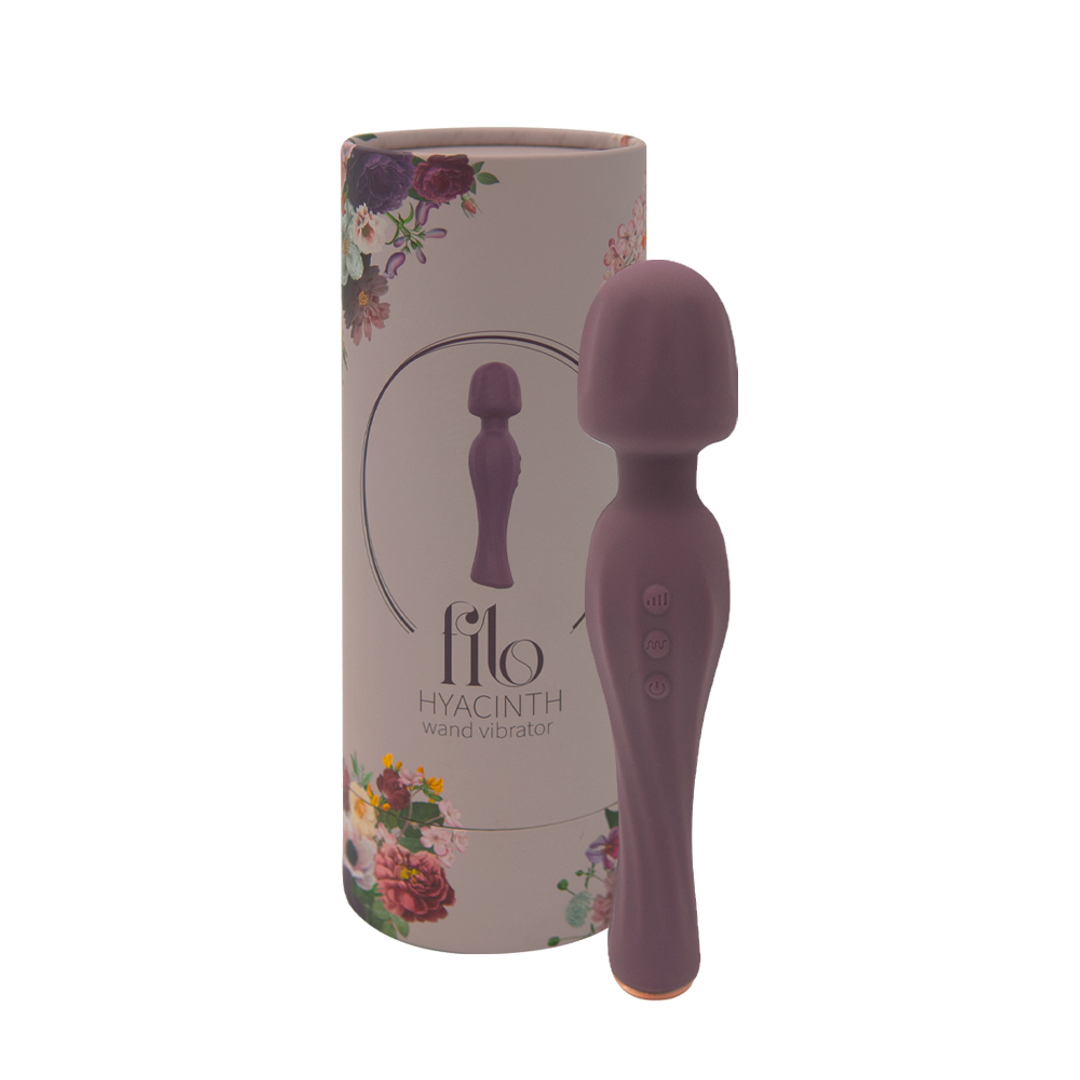 10003-2 Wand vibrator – waterproof en oplaadbaar – My Own Filo, paars - Afbeelding 1