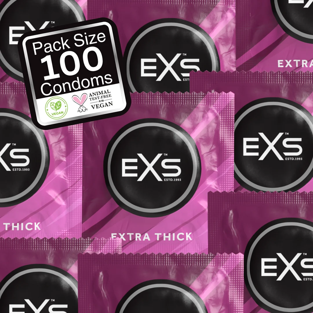 Preservativi EXS Extra Thick, 100 pezzi - immagine 4