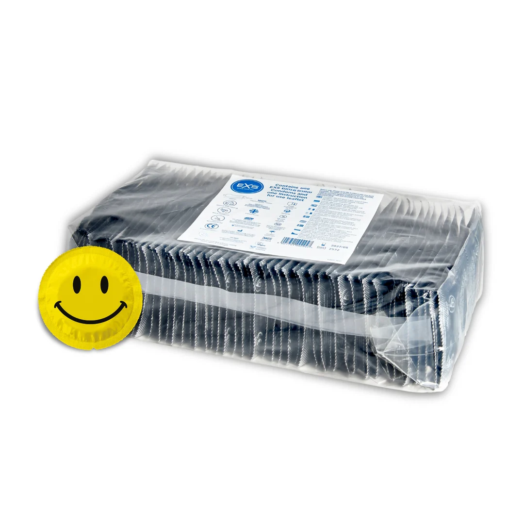 Préservatifs EXS Smiley Face Regular, 100 pièces – Image 3