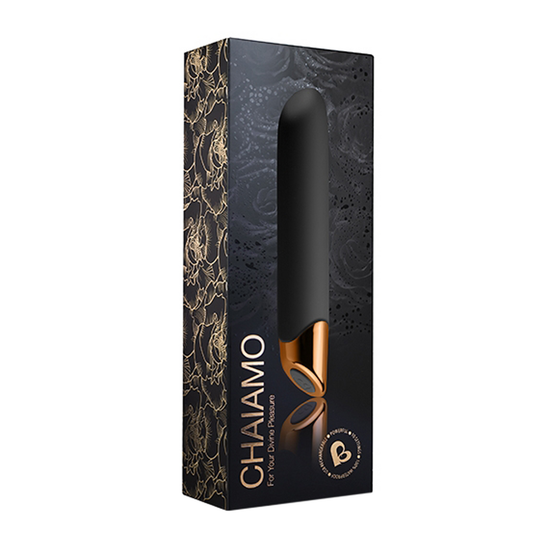 10CHAIBLK-2 Mini vibrator – 10 standen en waterproof – Rocks-Off Chaiamo Rocks-Off - Afbeelding 1
