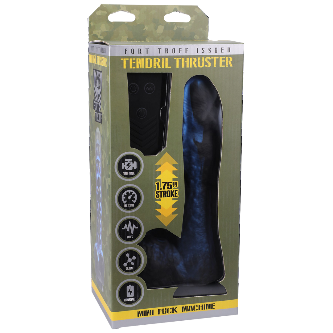 1100-26-BX-2 vibrator – intense stootbewegingen met 8 vibraties – Doc Johnson Tendril Thruster Doc Johnson - Afbeelding 1