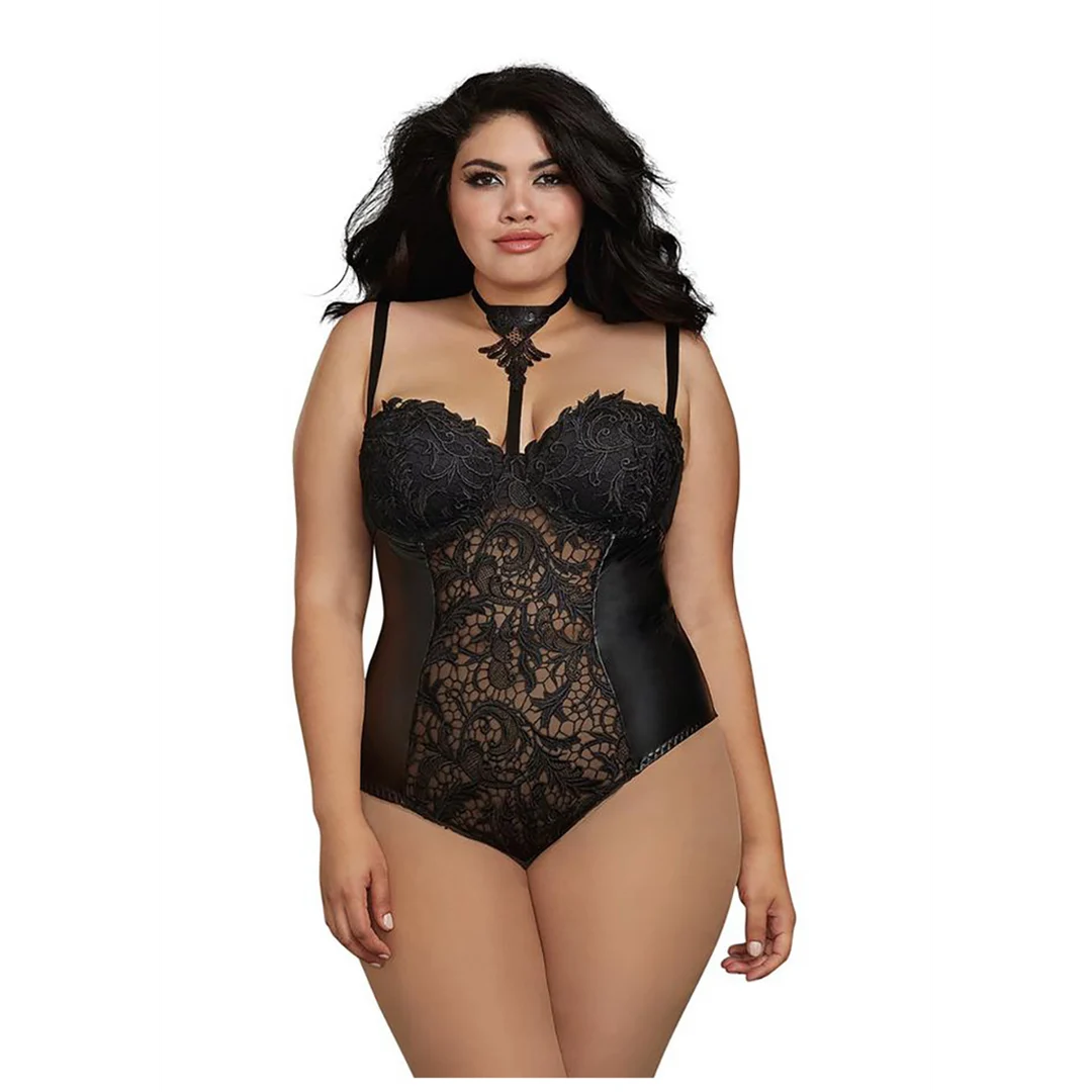 Dreamgirl schwarzer Teddy 1X – Bild 6