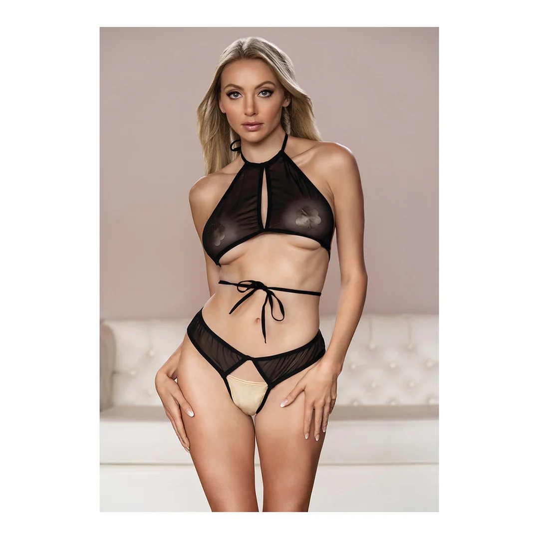 Haut et panty Marley à effet peekaboo – Image 16