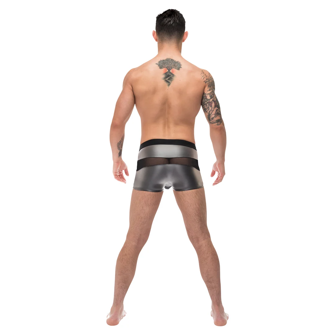 Male Power Iron Clad Short grau – Bild 3