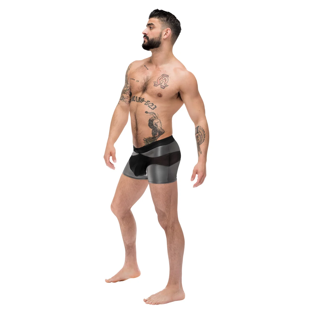 Male Power Iron Clad Short grau – Bild 4