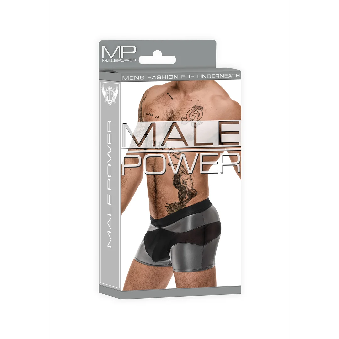 Male Power Iron Clad Short grau – Bild 13