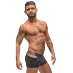 Cutout Shorts - S - Zwart - Afbeelding 6